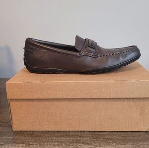 2 Pair Of Calvin Klein Leather Slip-Ons